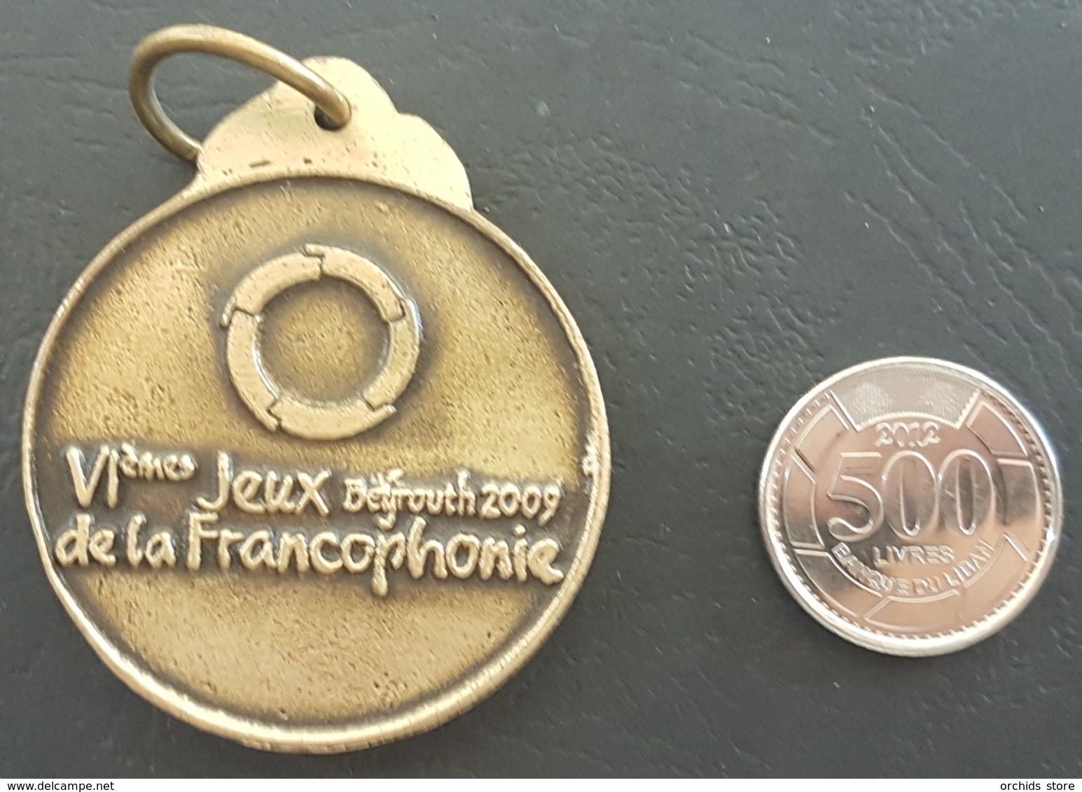 Lebanon 2009 Francophonie 6th Games Very Beautiful Medal - Other & Unclassified