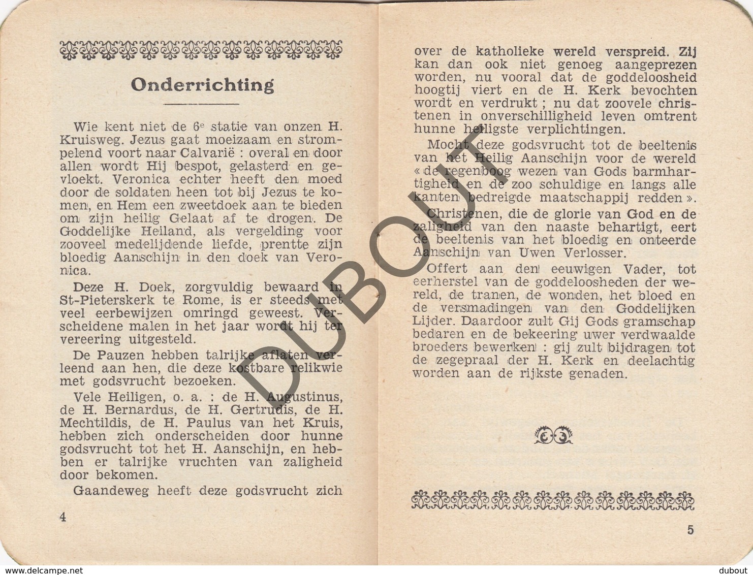 KORTRIJK Broederschap St Antoniuskerk Paters Passionisten 1936 (N691) - Oud