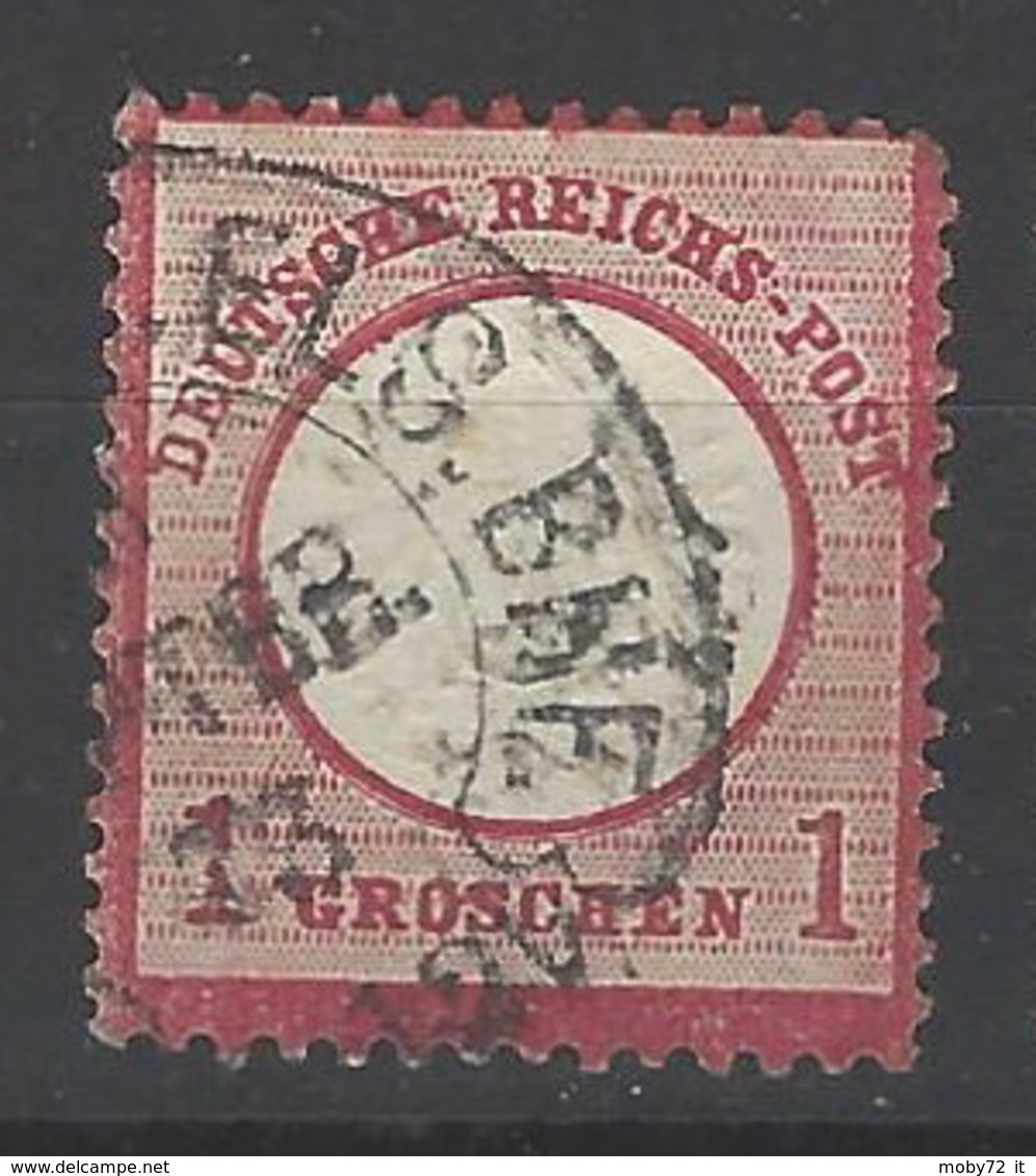 Germania - 1872 - Usato/used - Ordinari - Mi N. 19 - Used Stamps