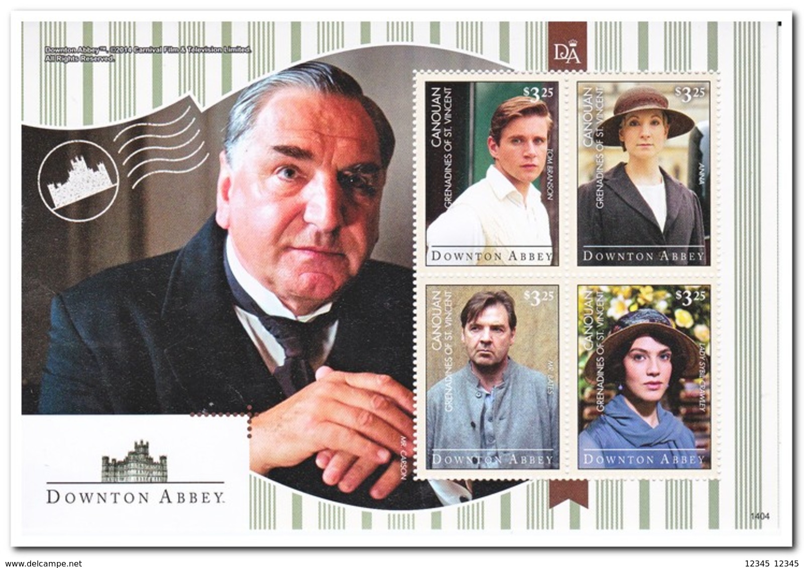 Grenadines Of St. Vincent, Canouan 2014, Postfris MNH, Downton Abbey - St.-Vincent En De Grenadines