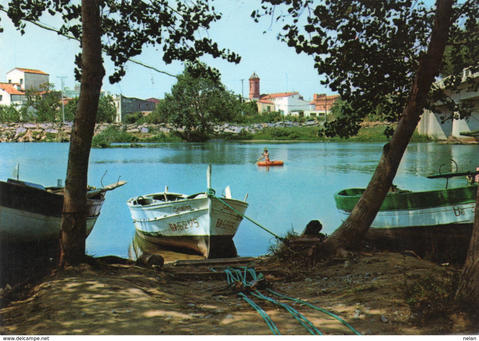 COSTA BRAVA-SAN PEDRO PESCADOR-RIO FLUVIA-VIAGGIATA 1960 -F.G - Gerona