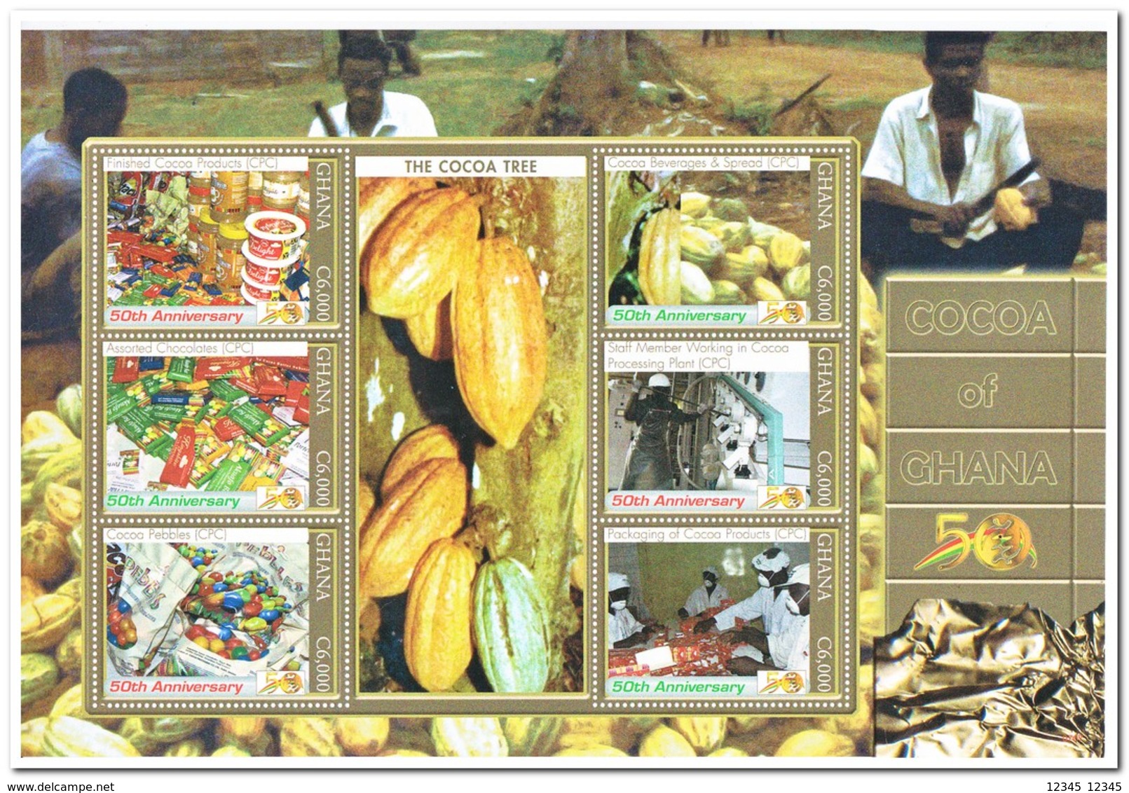 Ghana 2007, Postfris MNH, Cocoa - Ghana (1957-...)