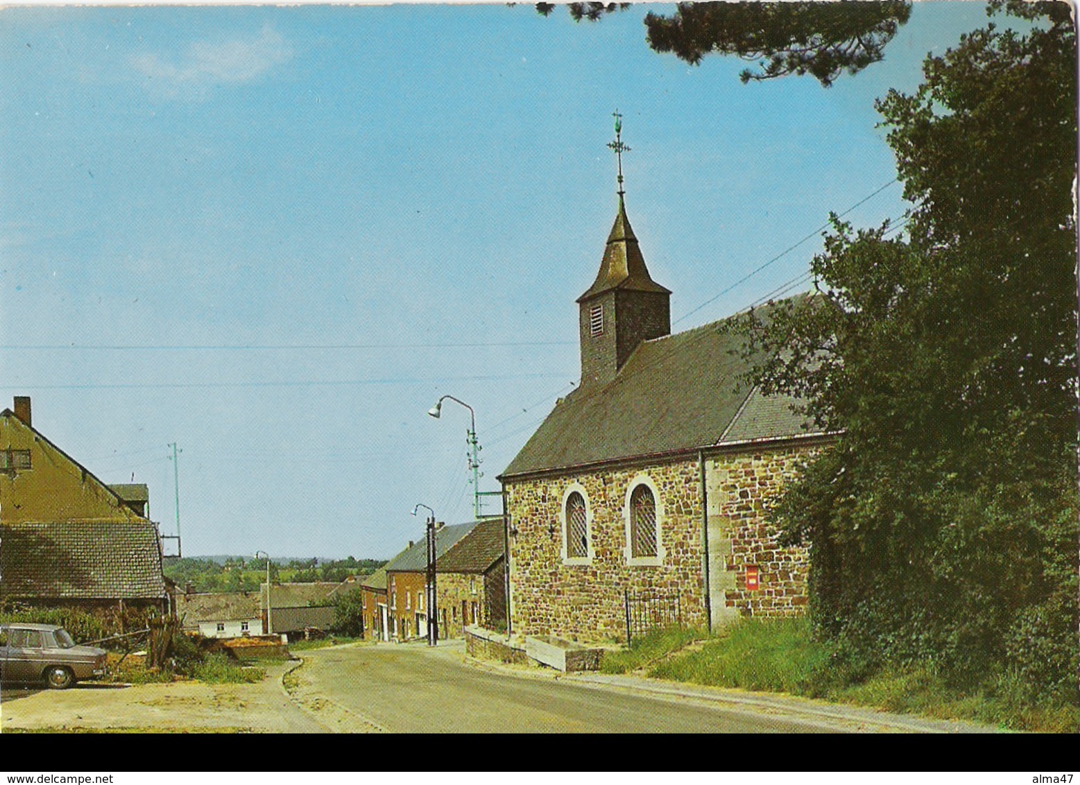 Nassogne - Rue De Coumont Et Chapelle ST Monon - Pas Circulé - Edit. Leroy - Nassogne