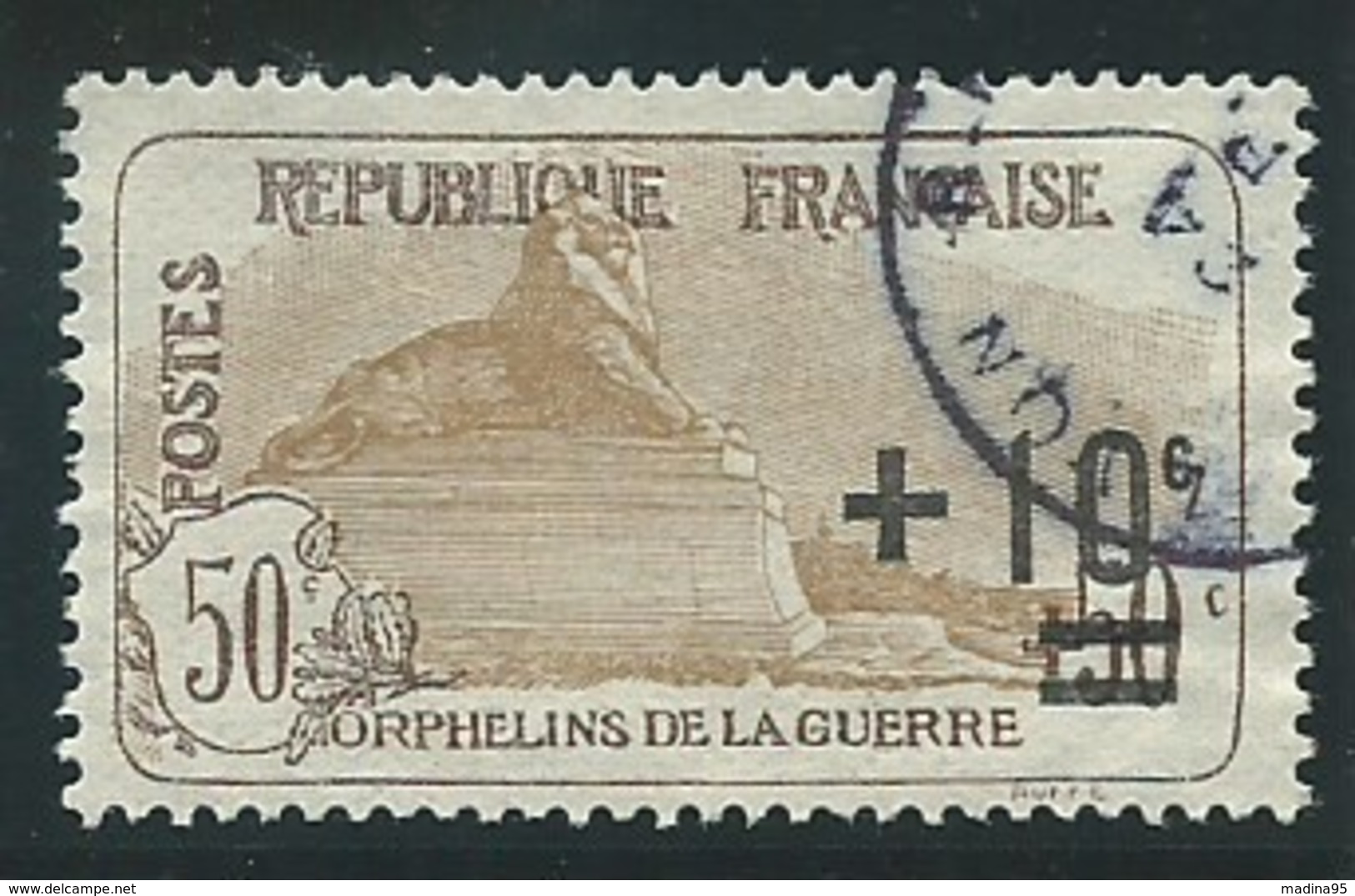 FRANCE: Obl., N° YT 167, Brun Clair, TB - Gebraucht