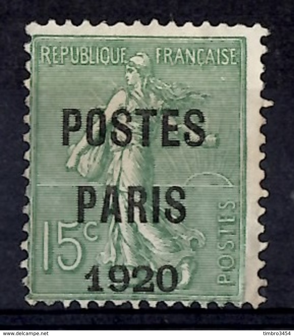 France Préoblitérés YT N° 25 Oblitéré. B/TB. A Saisir! - 1893-1947