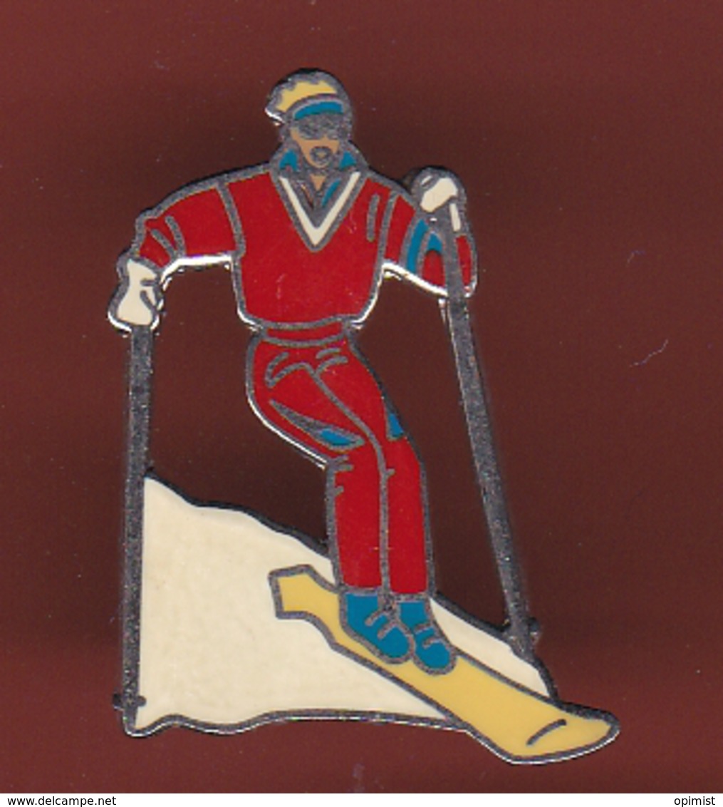 59321-Pin's.Ski.signé Charly Pin's.. - Sports D'hiver