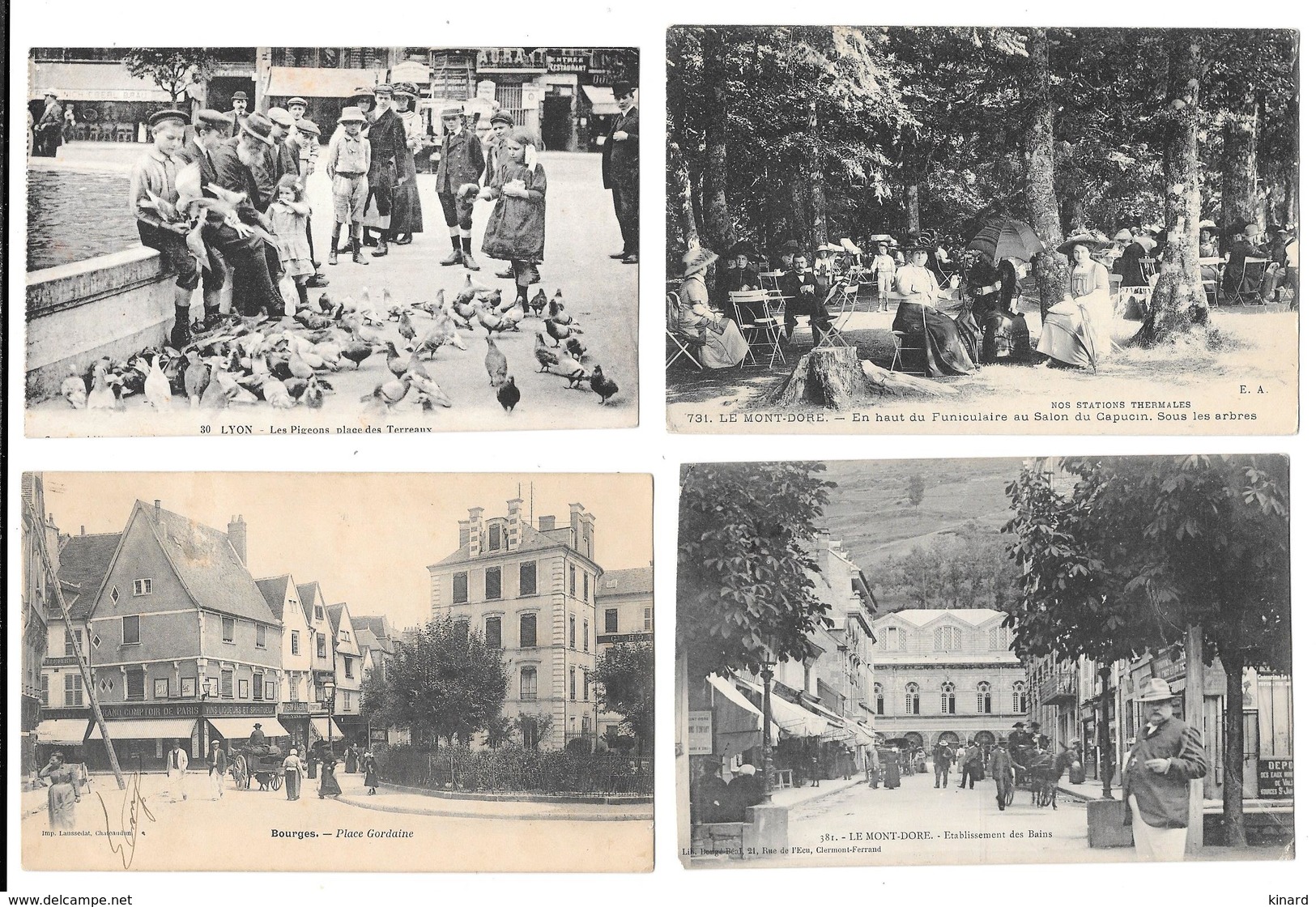 LOT DE 120 CPA..FRANCE MAJORITE..VILLAGE DIVERS.ILLUST. ETC. TOUTES SCANNE  A VOIR  ..BE D'ENSEMBLE  PRIX DEPART 1 EURO - 100 - 499 Postcards