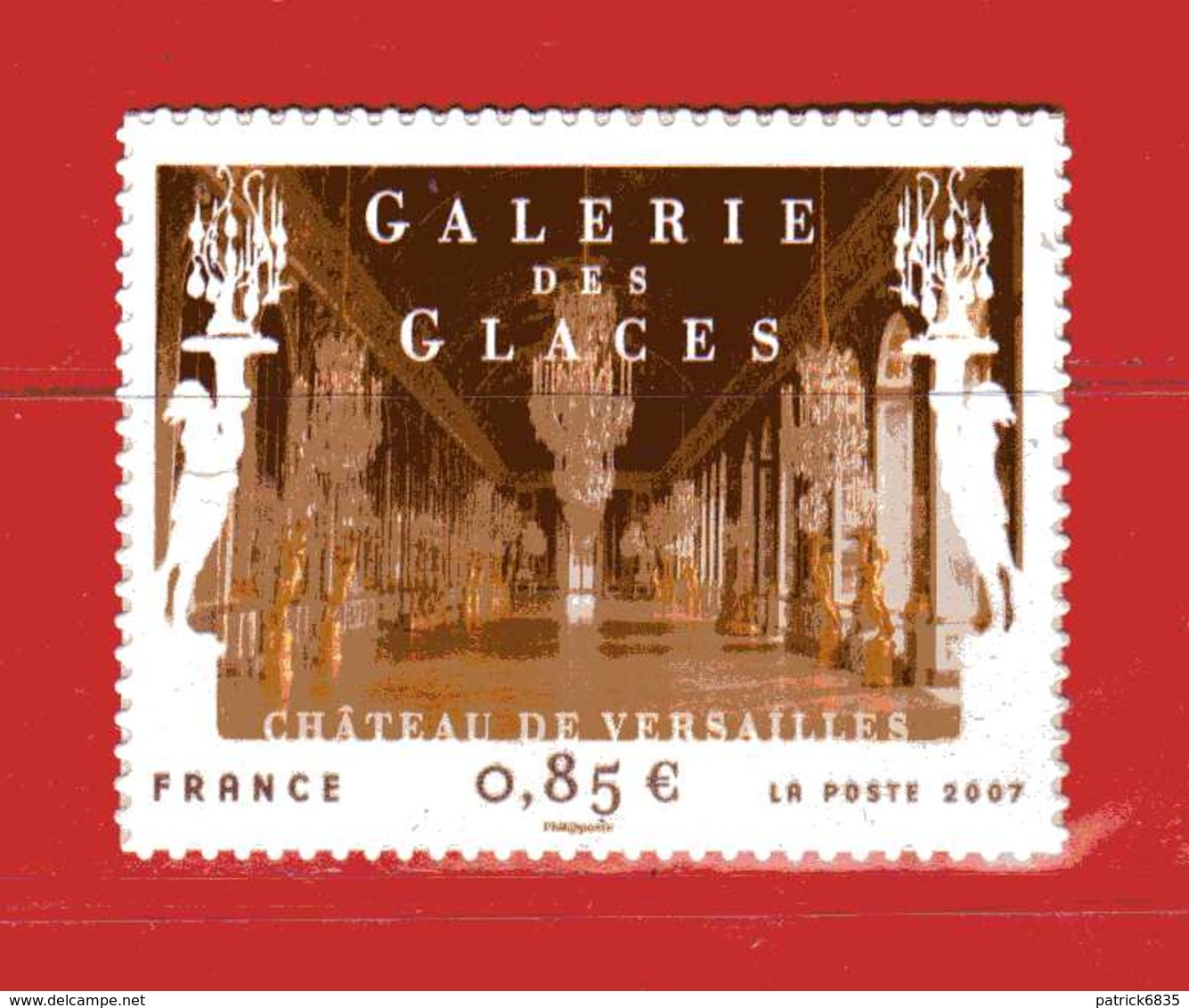 Francia ** 2007-2008- La GALERIE Des GLACES. YVERT. 206 .Autoadhésifs - NEUF.   Vedi Descrizione. - Autres & Non Classés