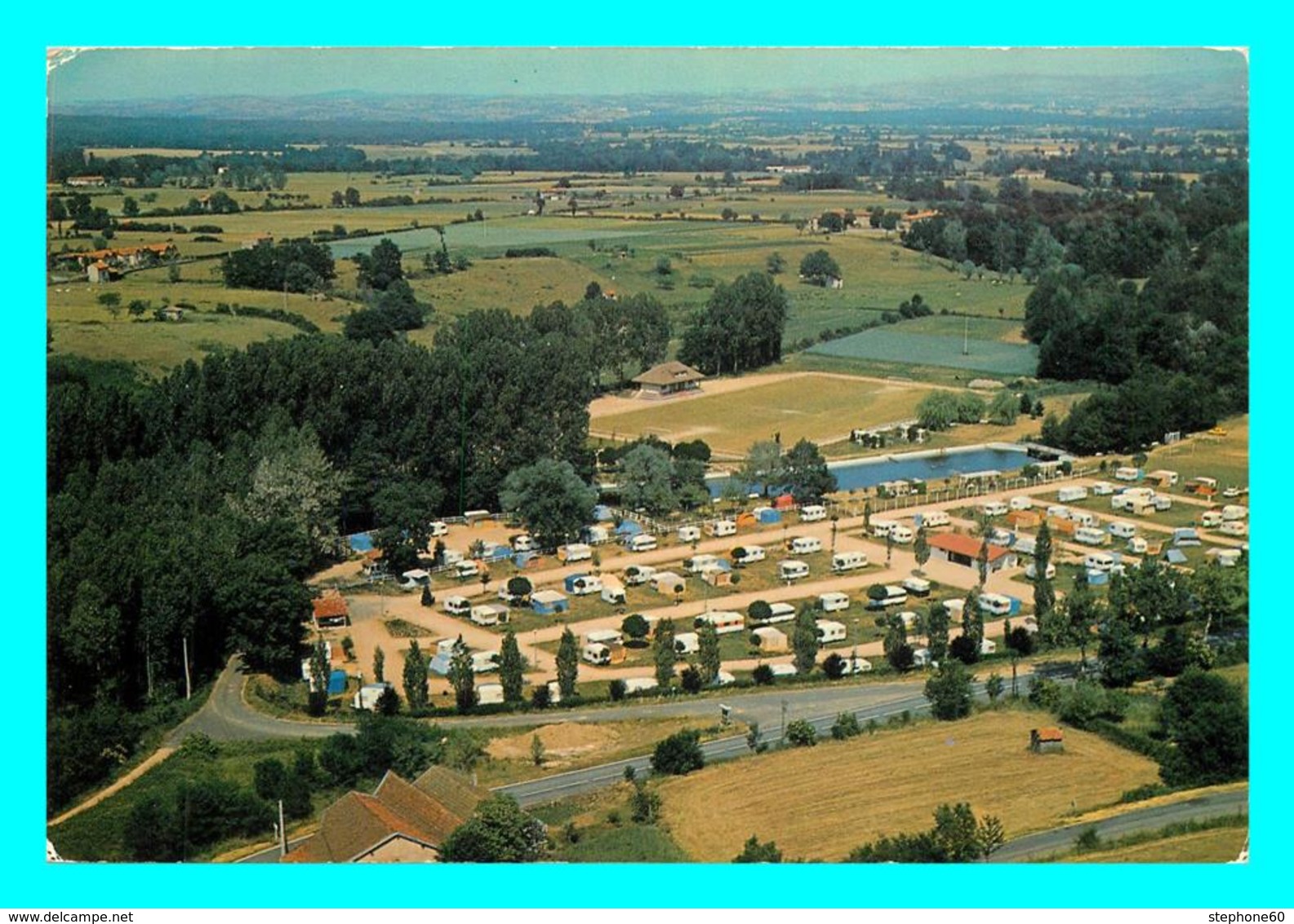 A745 / 211 42 - SAINT GERMAIN LAVAL Camping Plan D'Eau Et Le Stade - Saint Germain Laval