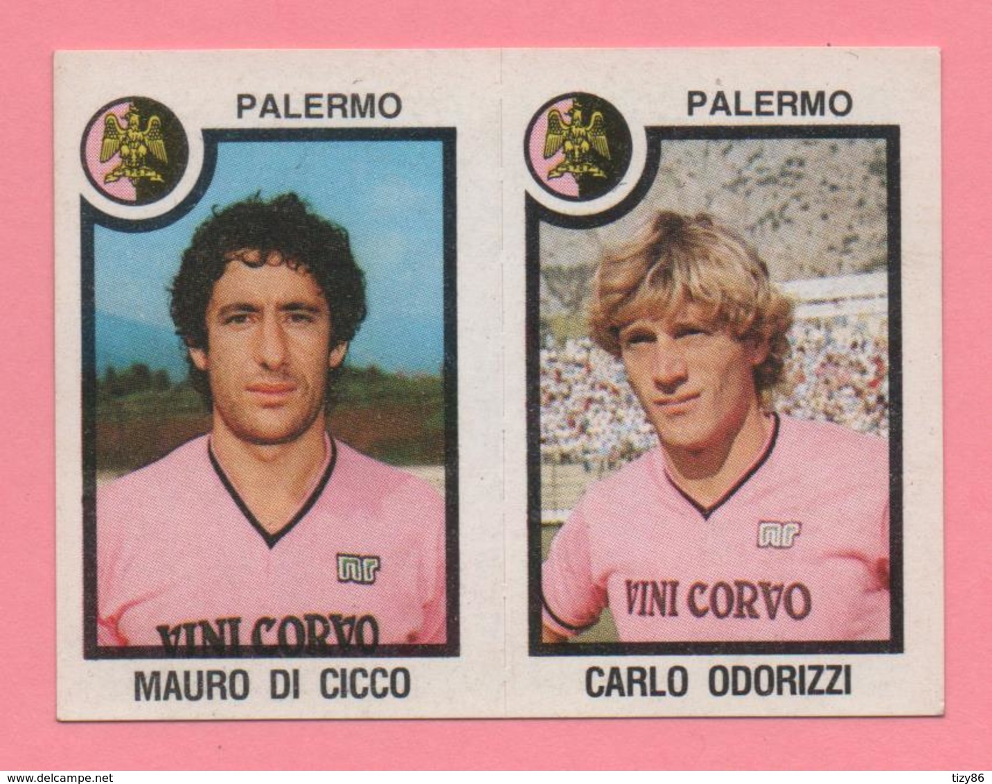 Figurina Panini 1982-83 - Palermo, Mauro Di Cicco E Carlo Odorizzi - Trading Cards