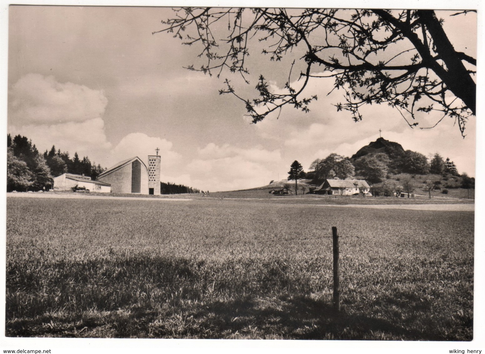 Gersfeld In Der Rhön - S/w Sankt Wendelinus Kapelle Am Wachtküppel - Rhön