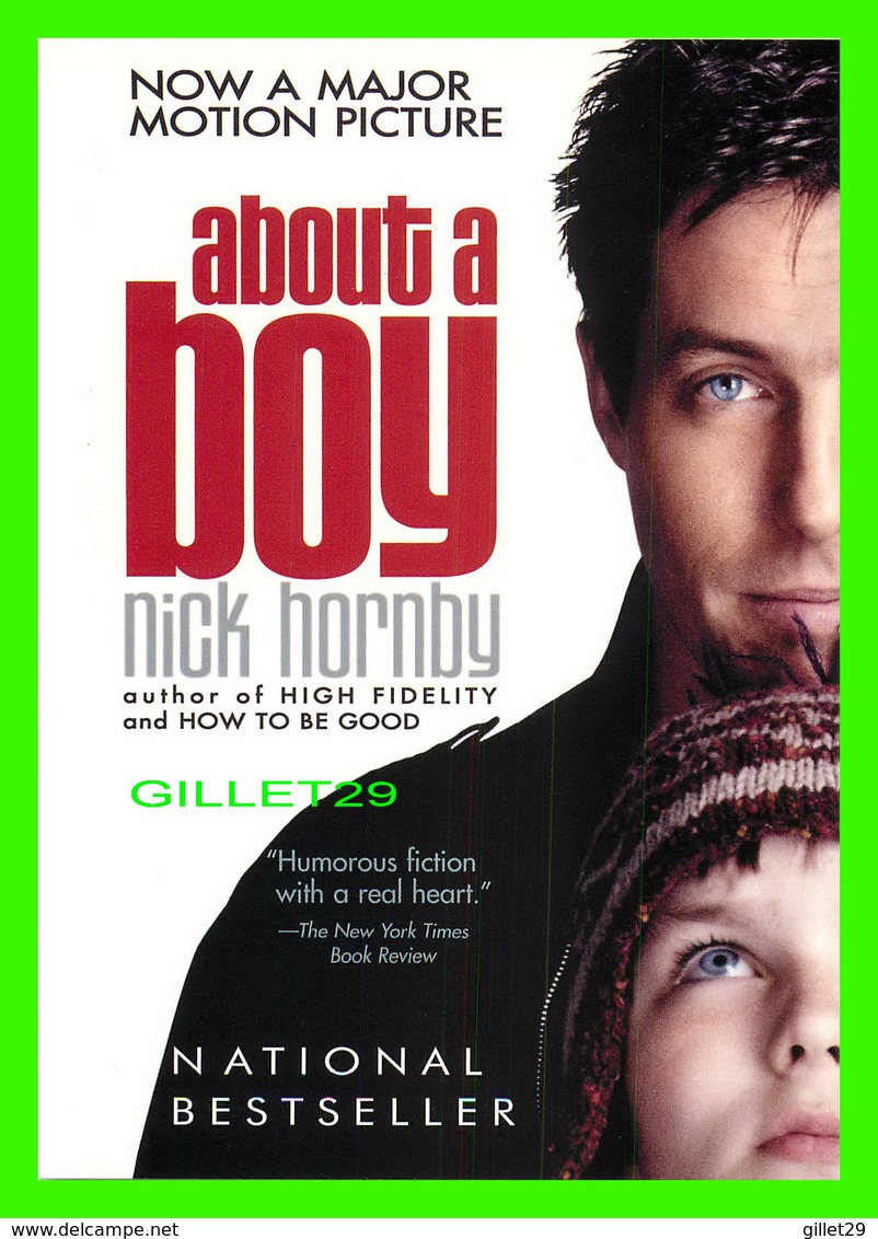 AFFICHES DE CINÉMA - FILM, ABOUT A BOY BASED ON NICK HORNBY'S NATIONAL BESTSELLER - - Affiches Sur Carte