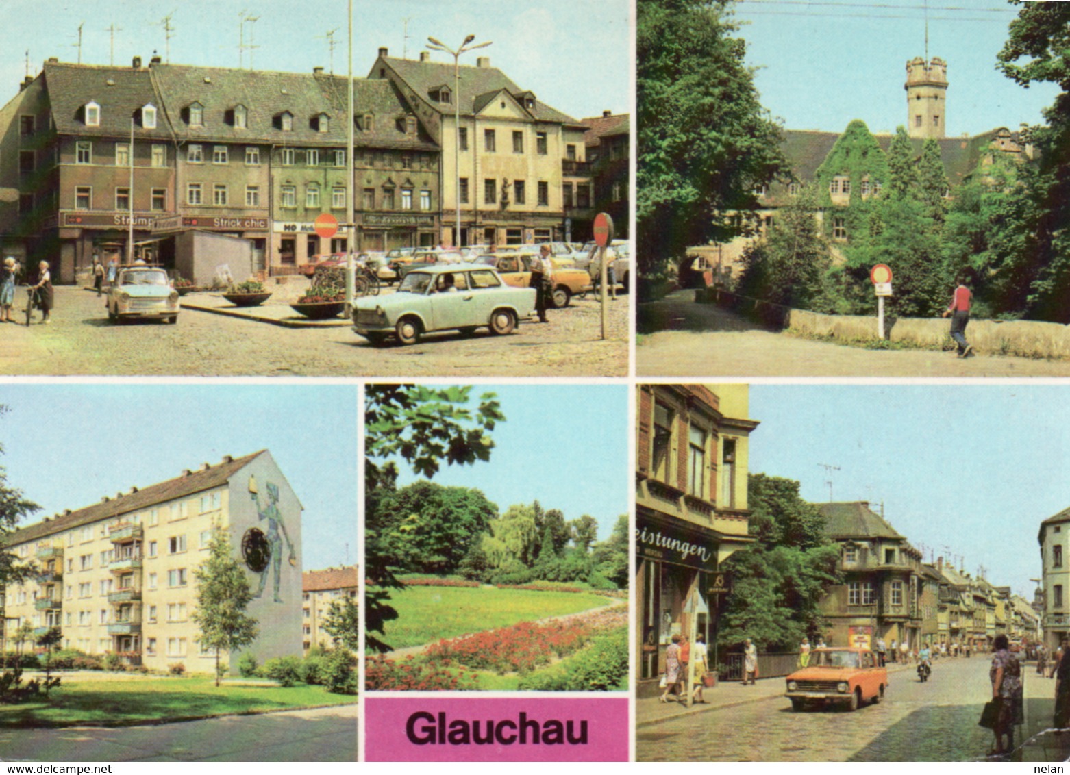 GLAUCHAU- VIAGGIATA   -F.G - Glauchau