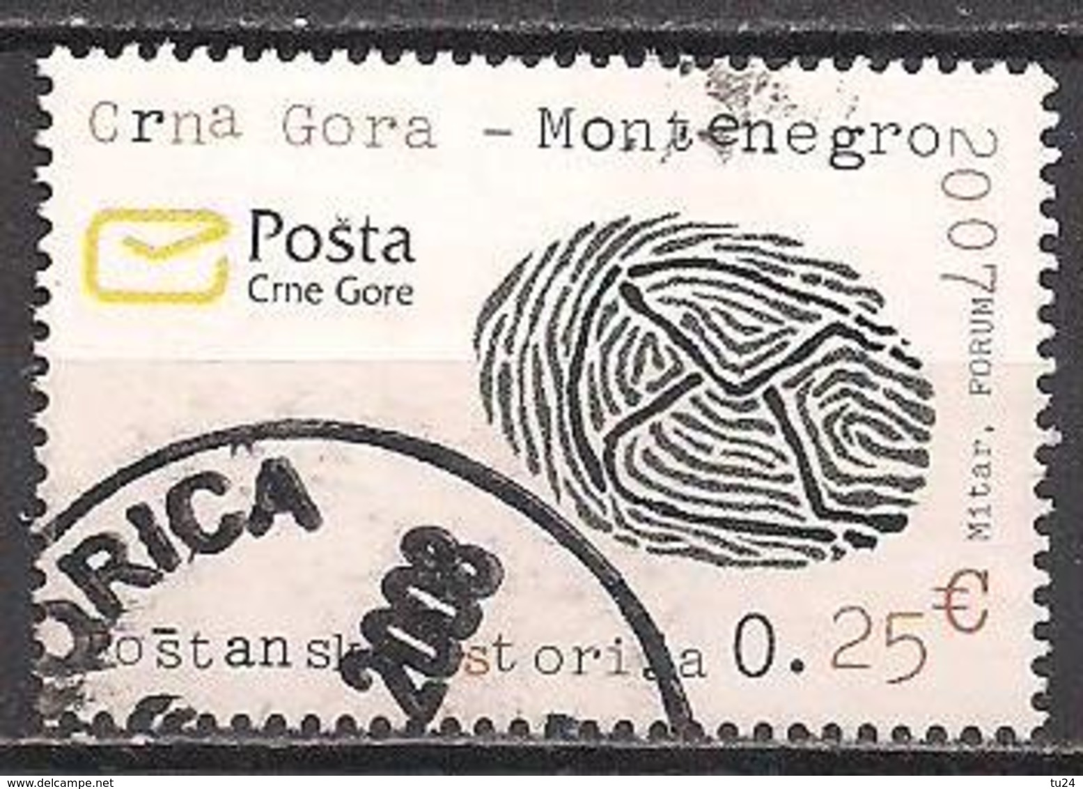 Montenegro  (2007)  Mi.Nr.  144  Gest. / Used  (5fg30) - Montenegro