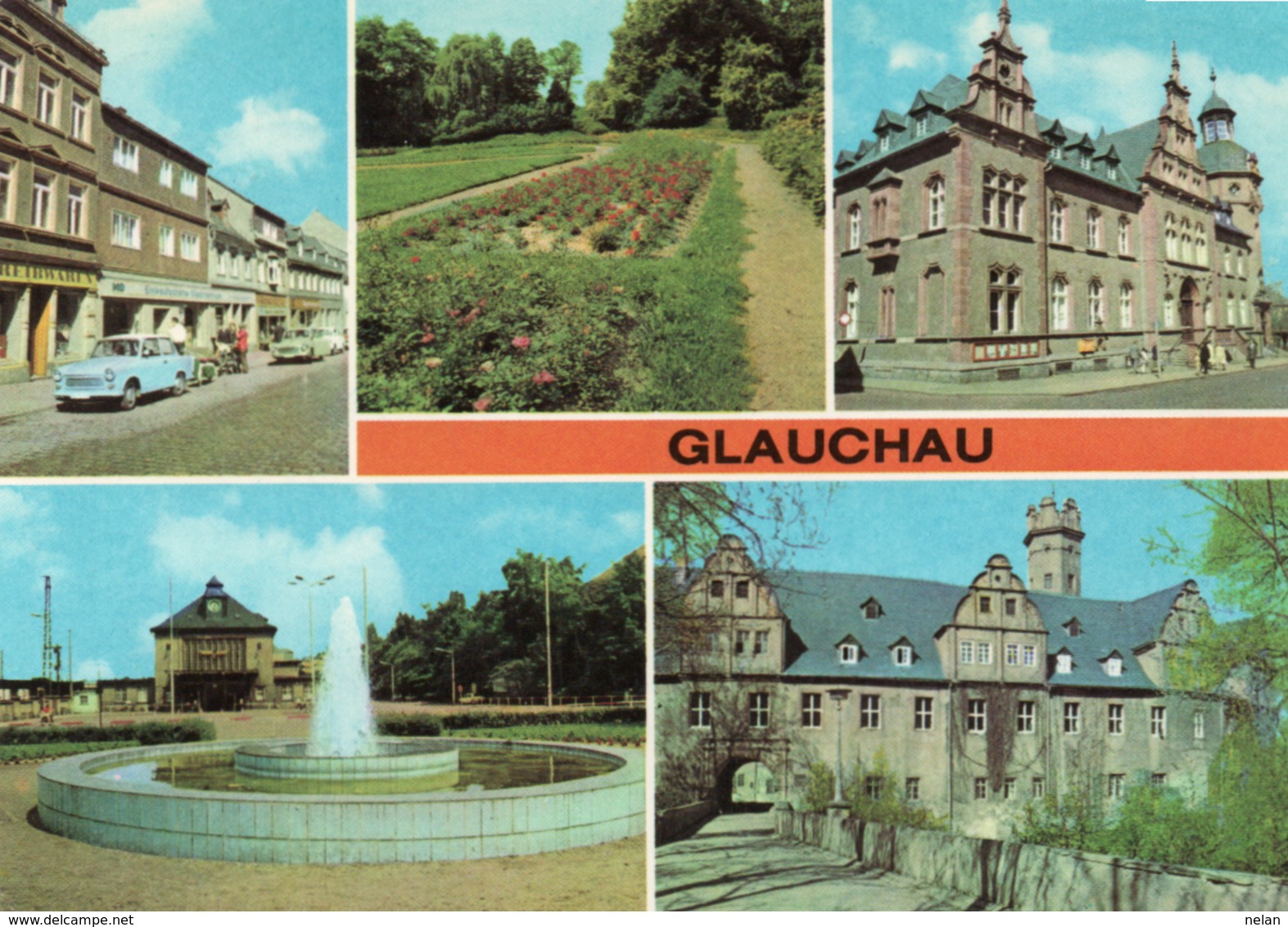 GLAUCHAU- VIAGGIATA   -F.G - Glauchau