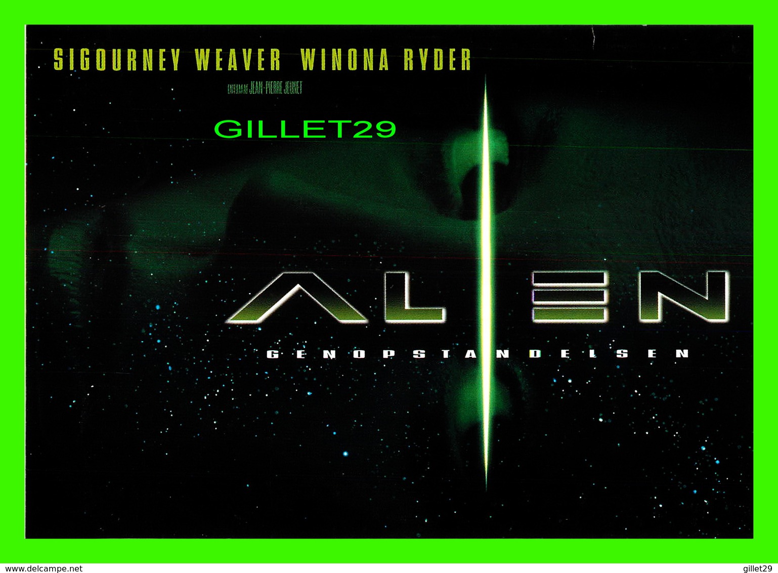 AFFICHES DE CINÉMA - " ALIEN  "  SIGOURNEY WEAVER, WINOVA RYDER - GO-CARD 1997 No 2900 - - Plakate Auf Karten