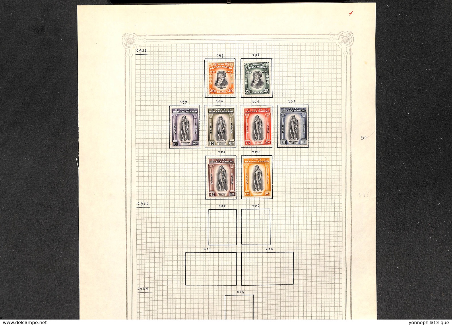 Collection TP SAINT-MARIN - N°52 à Année 1980 - Neufs x - cote Yvert 2013: 5 700 € + N° 1 à 48 - Neufs sg et obl