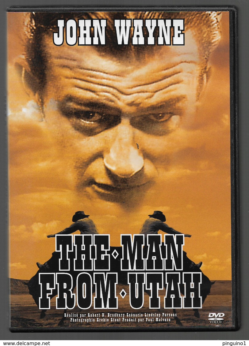 Dvd The Man From Utah - Western/ Cowboy