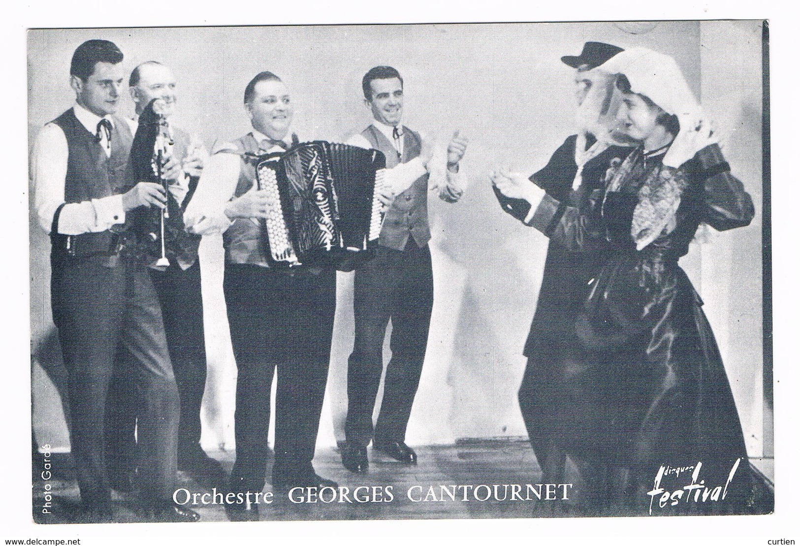 Georges CANTOURNET . Orchestre . - Chanteurs & Musiciens