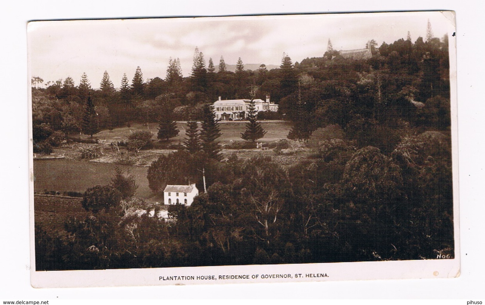 AFR-1244   SAINT-HELENA : Plantation House, Residence Of Governor - Sint-Helena