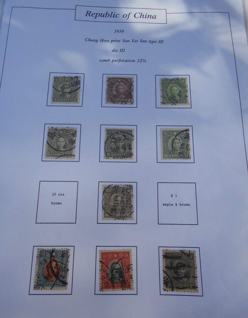 China extensive speciialized collection mint & used (c40)