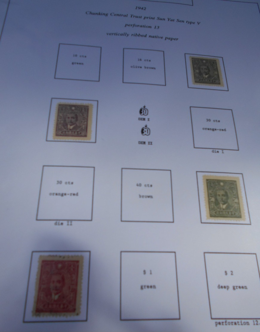 China extensive speciialized collection mint & used (c40)