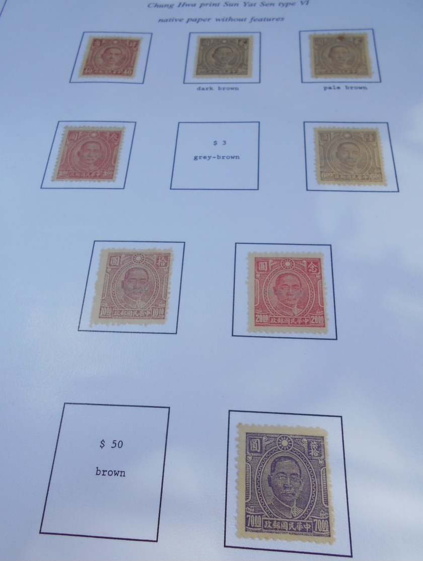 China extensive speciialized collection mint & used (c40)