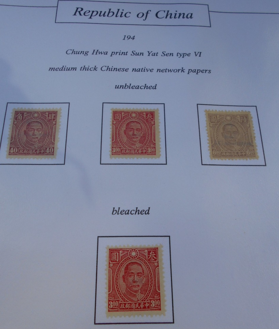 China extensive speciialized collection mint & used (c40)