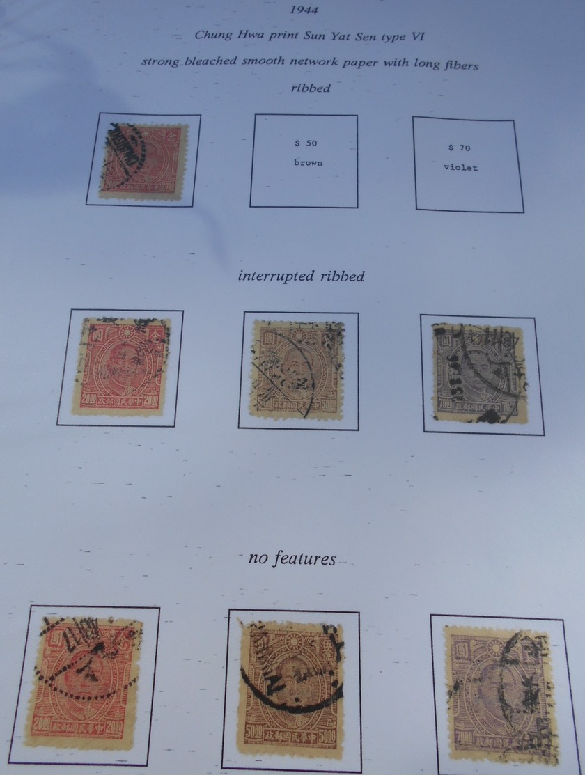 China extensive speciialized collection mint & used (c40)