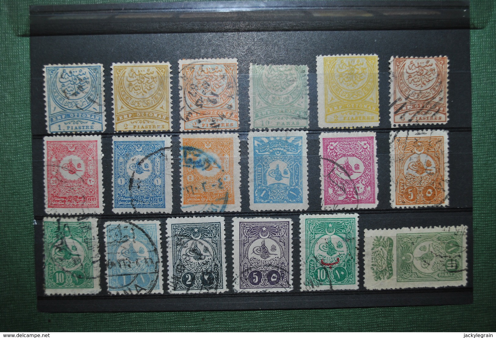 Turquie 1884/1908 Oblitérés Etat Variable (papier Sale) - Used Stamps