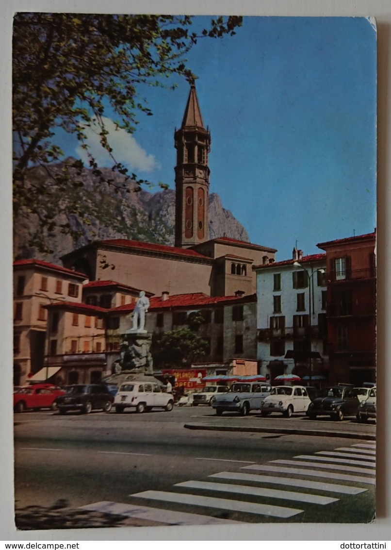 LECCO - PIAZZA E MONUMENTO A CERMENATI - Striscione Circo Orfei - Vg L2 - Lecco