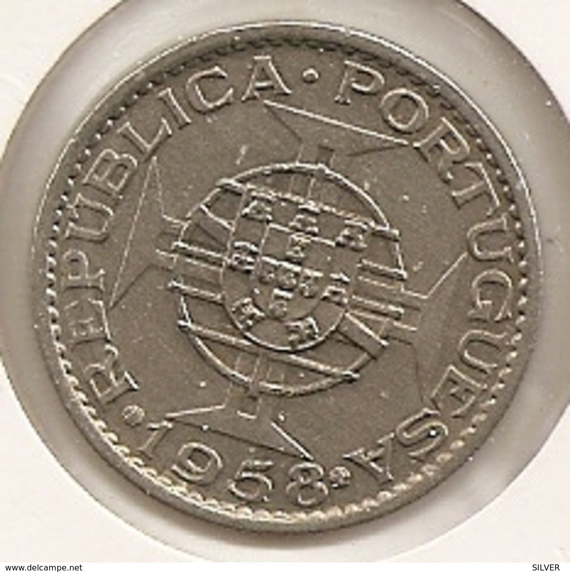 TIMOR 1 ESCUDO 1958 RARE ETAT - Timor