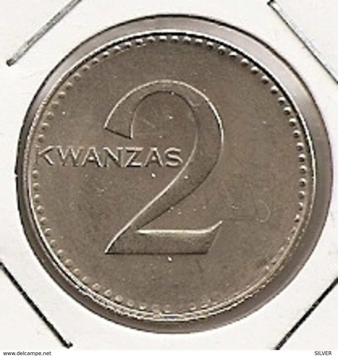 ANGOLA 2 KWANZAS RARE 9 - Angola