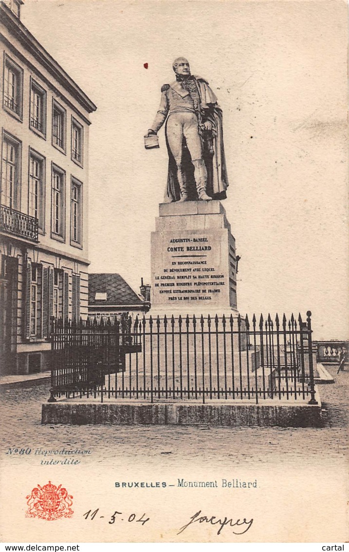 BRUXELLES - Monument Belliard - Monuments, édifices