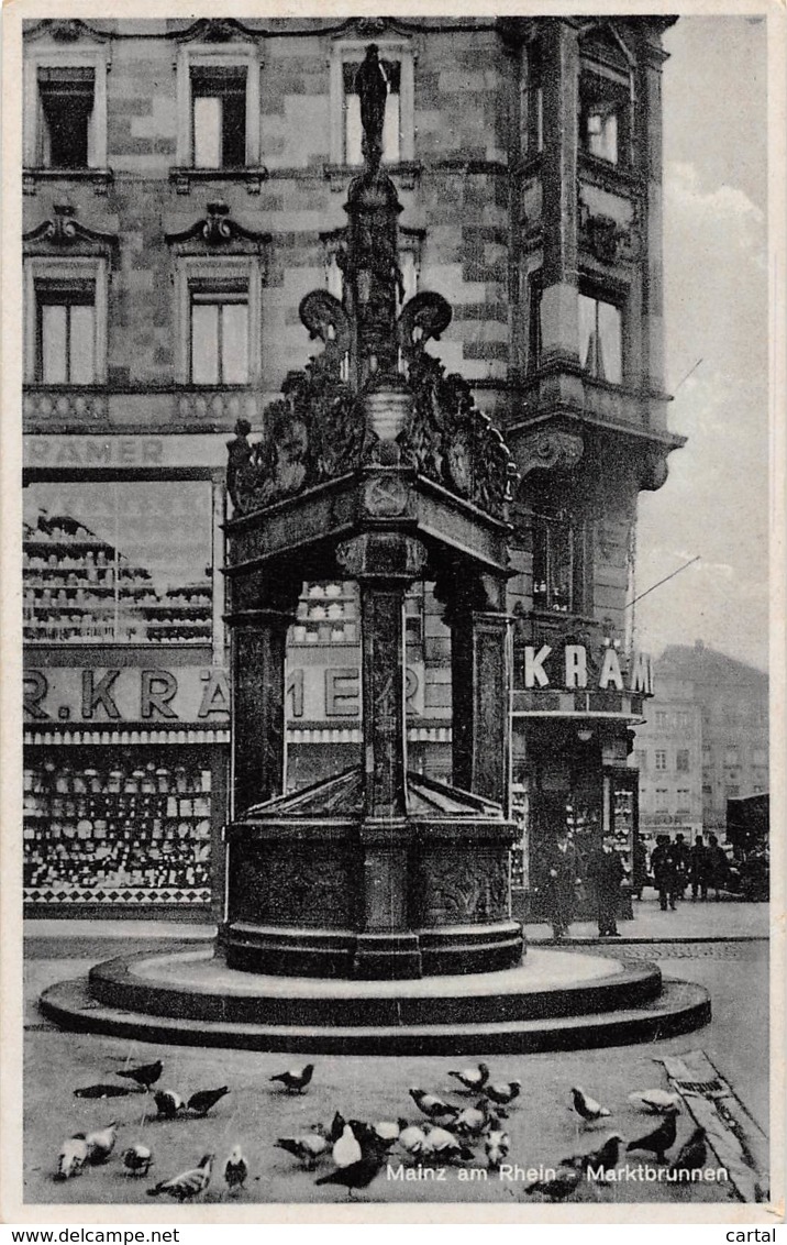 MAINZ Am Rhein - Marktbrunnen - Mainz