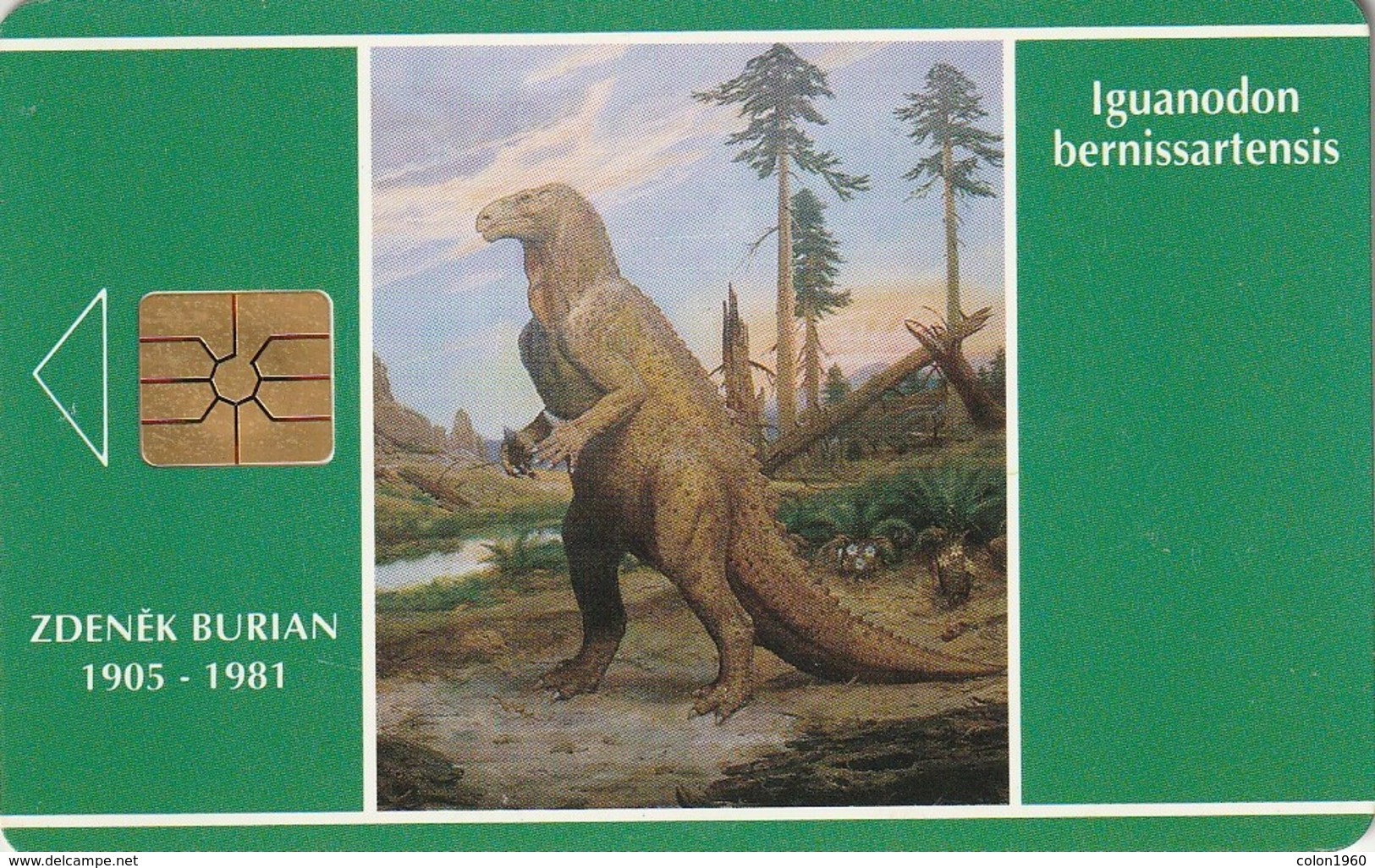 REPUBLICA CHECA. FAUNA - Dinosaur - Iguanodon. C33a, 23/11.93. (133) - Otros & Sin Clasificación