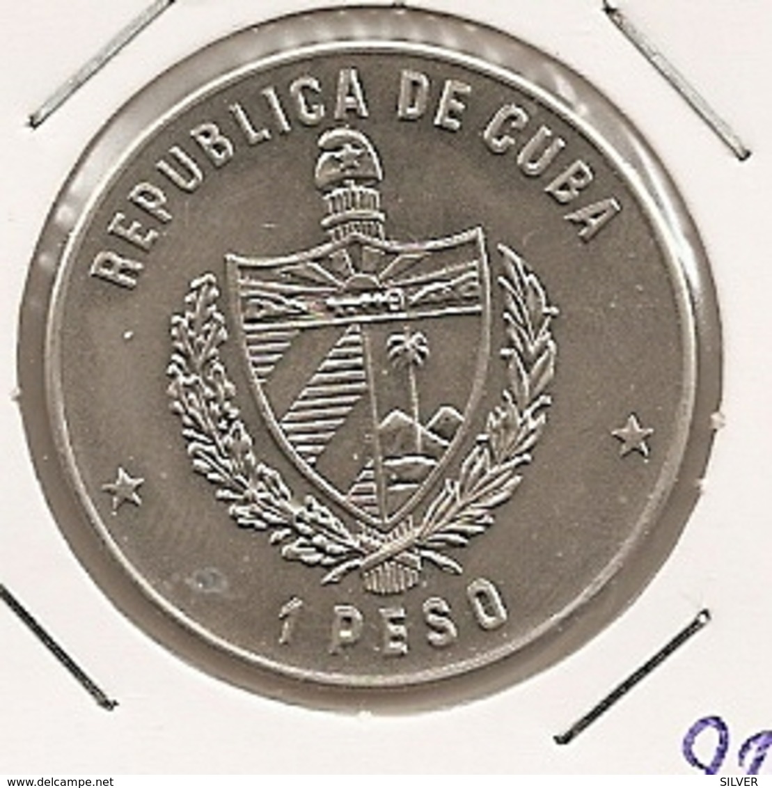 CUBA 1 PESO 1981 MINTAGE 5 000 RARE  Central American And Caribbean Games UNC RARE 20 - Cuba