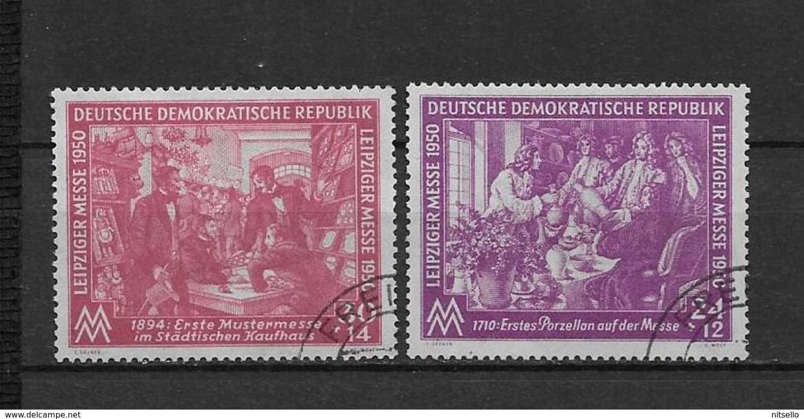 LOTE 1919  ///  (C050) ALEMANIA DDR    YVERT Nº: 1/2   CATALOG.2014/COTE: 27€   ¡¡¡ LIQUIDATION !!! - Gebraucht