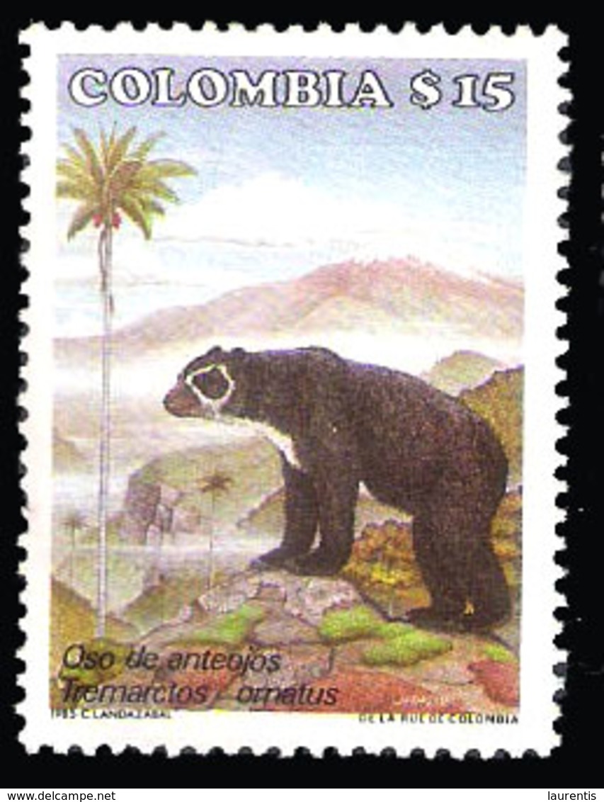 2590  Ours - Bears - Colombie Yv 892 - Free Shipping - 1,75 - Ours