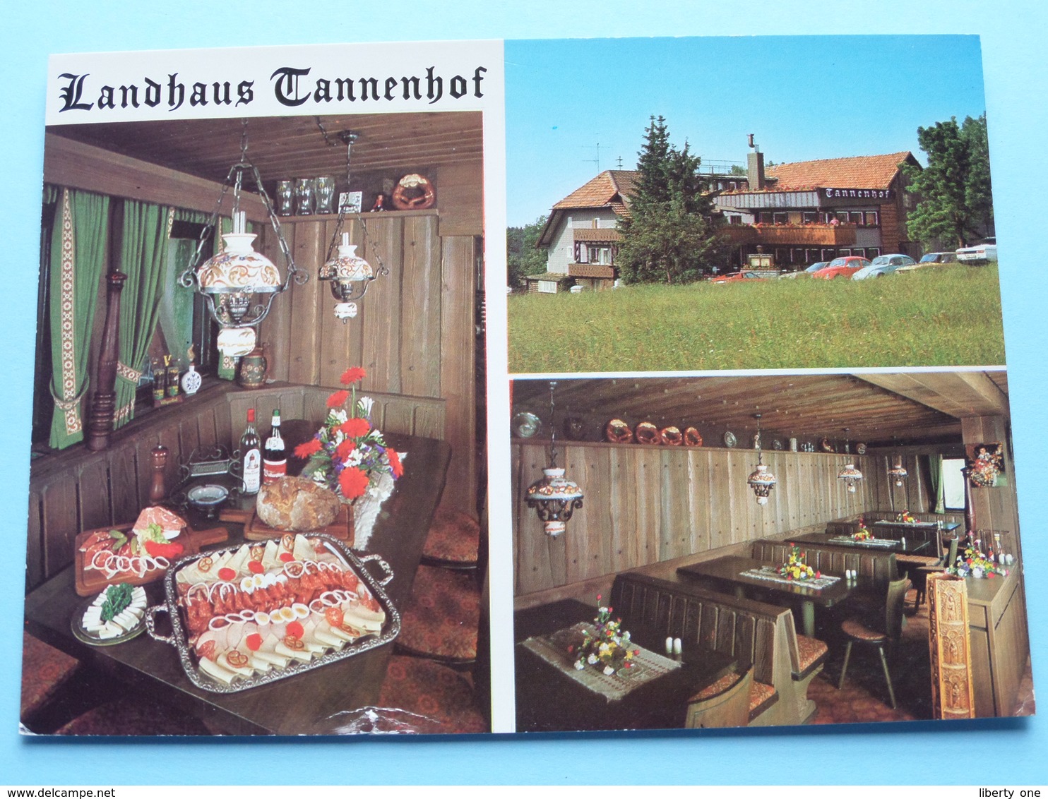 Landhaus TANNENHOF Freddy Breck WEILHEIM ( Schwarz ) > Anno 19?? ( Zie / Voir Photo ) ! - Weilheim