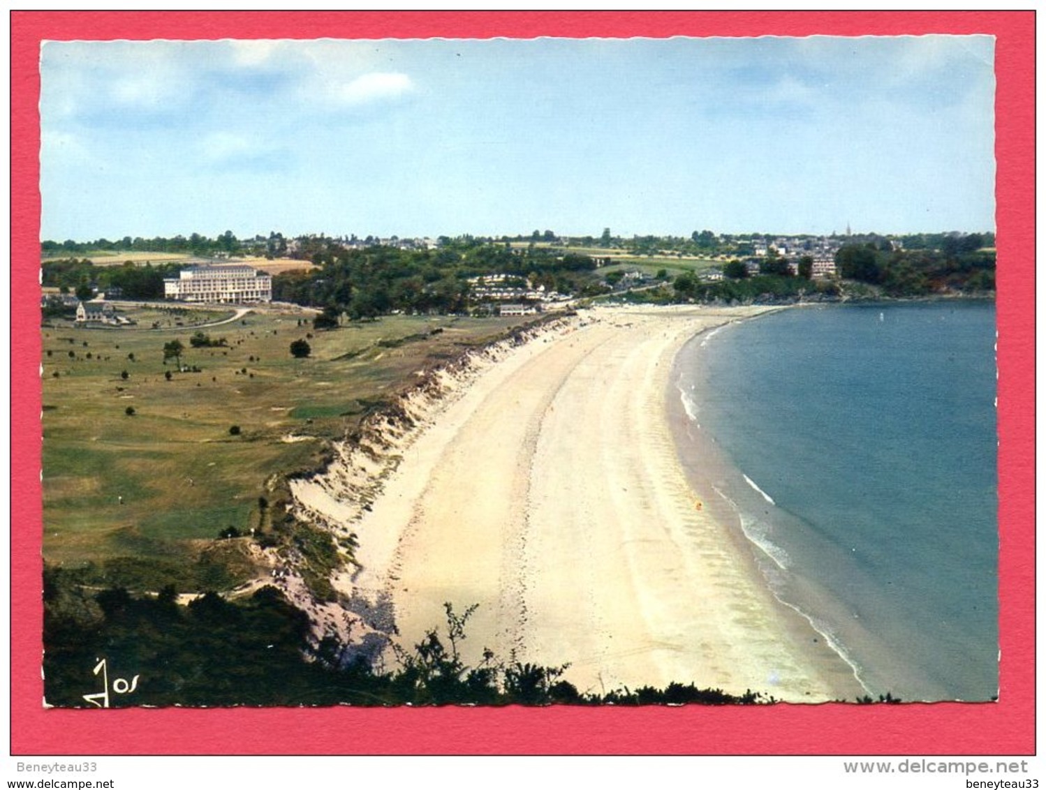 CPSM (Réf : B 465) PEN GUEN - SAINT-CAST (22 CÔTES D'ARMOR)  MX 7983 - La Plage Et Le Terrain De Golf - Saint-Cast-le-Guildo