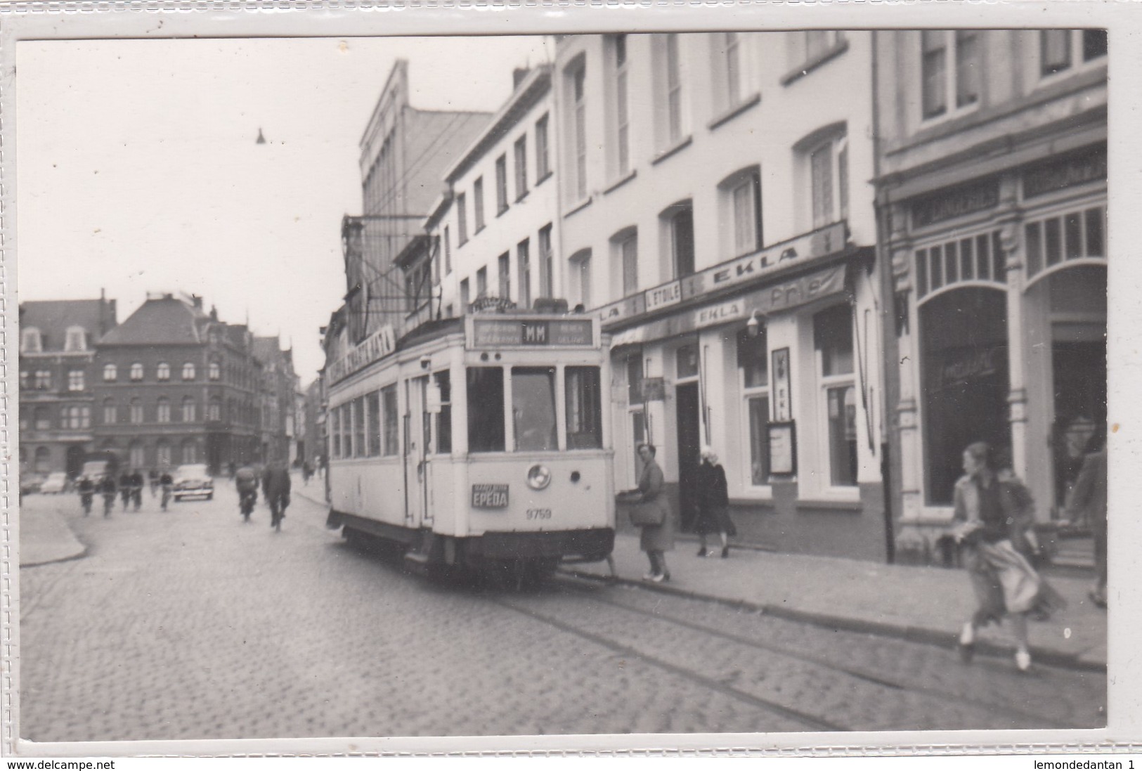 Tram Mouscron - Menen. Foto, Geen Postkaart - Moeskroen