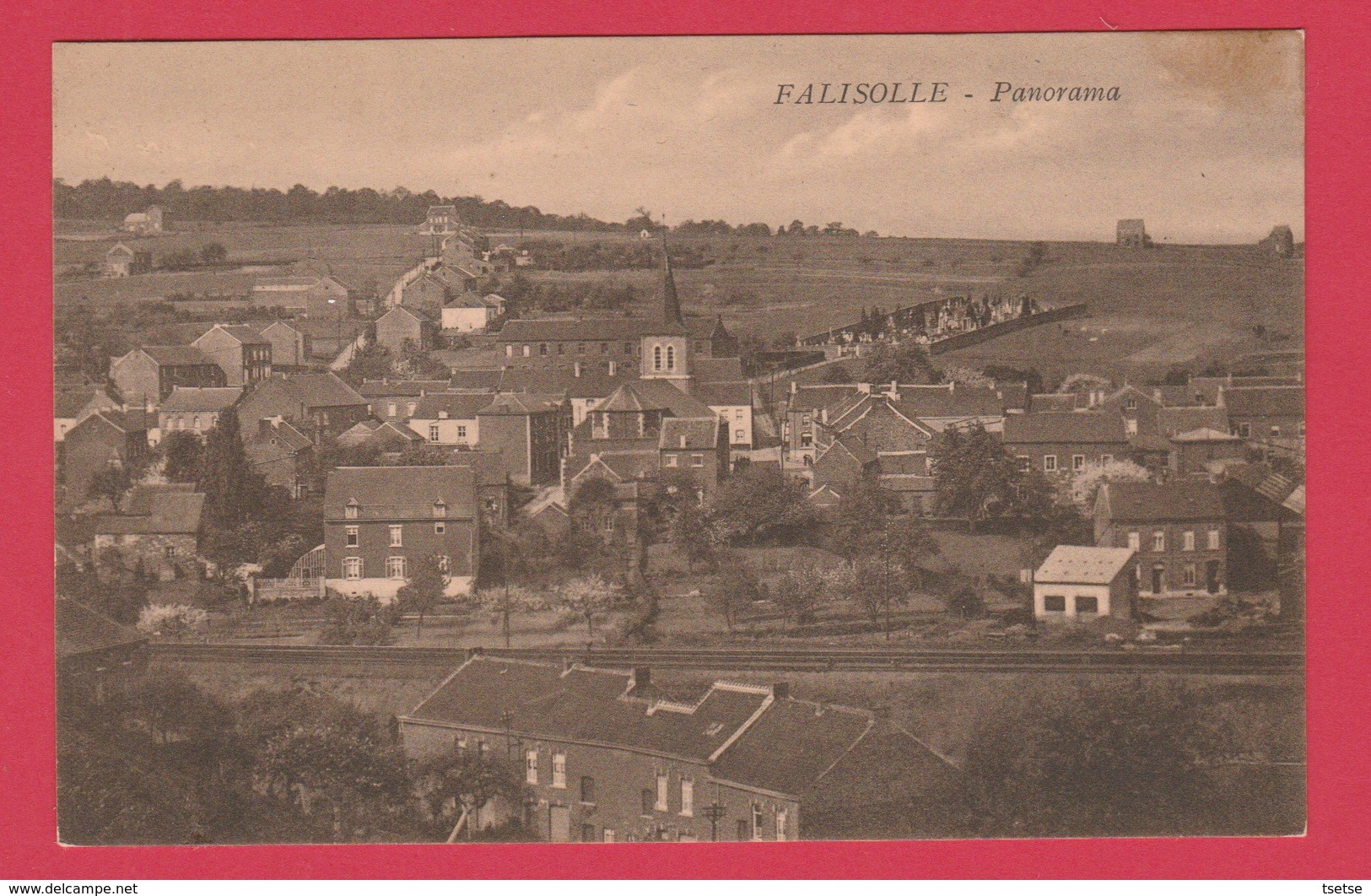 Falisolle - Joli Panorama ... De La Commune - 2 ( Voir Verso ) - Sambreville