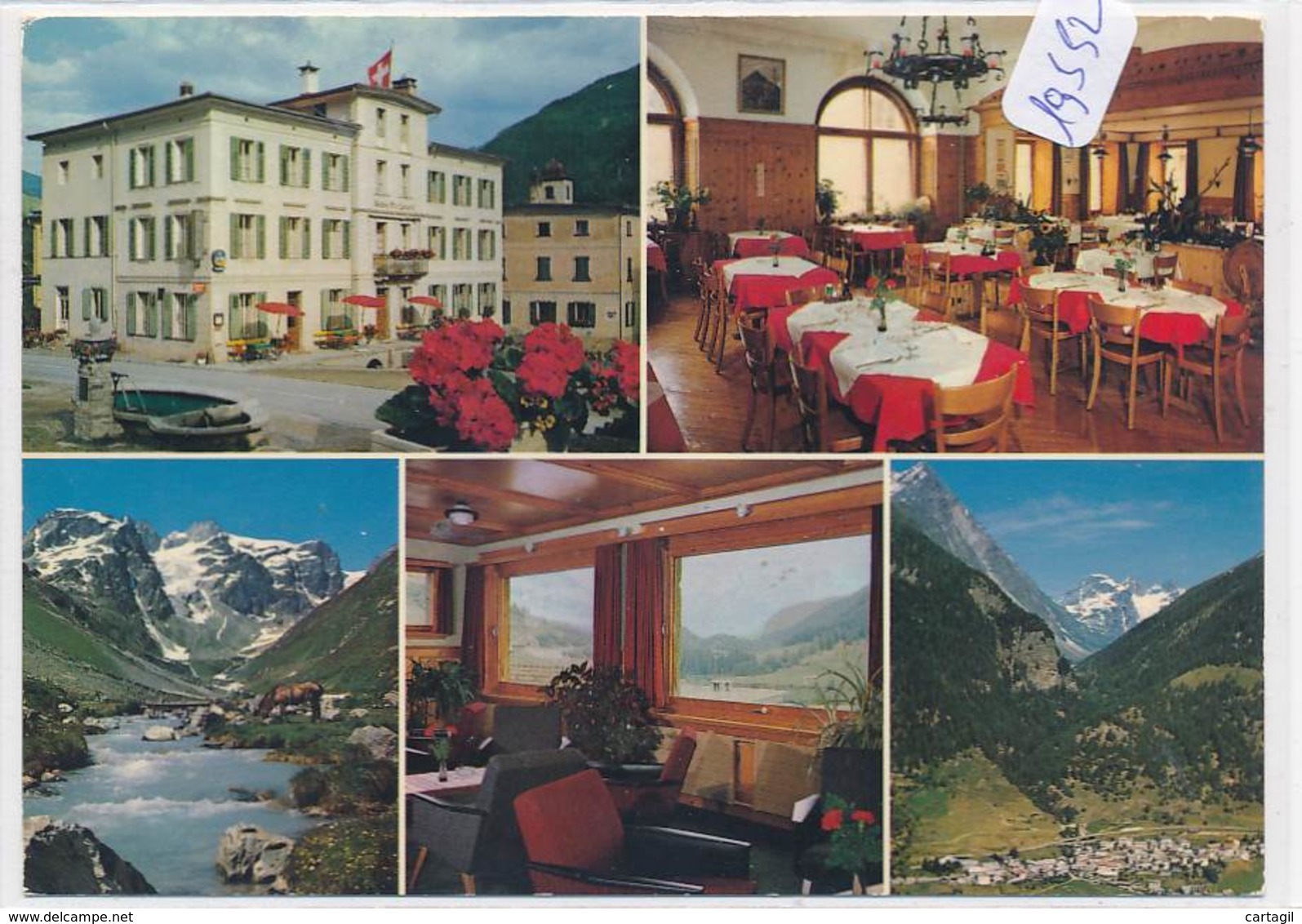 CPM GF-19552 -Suisse -Lavin (Engadin) - Multivues Hotel Piz Linard - Envoi Sans Frais - Lavin