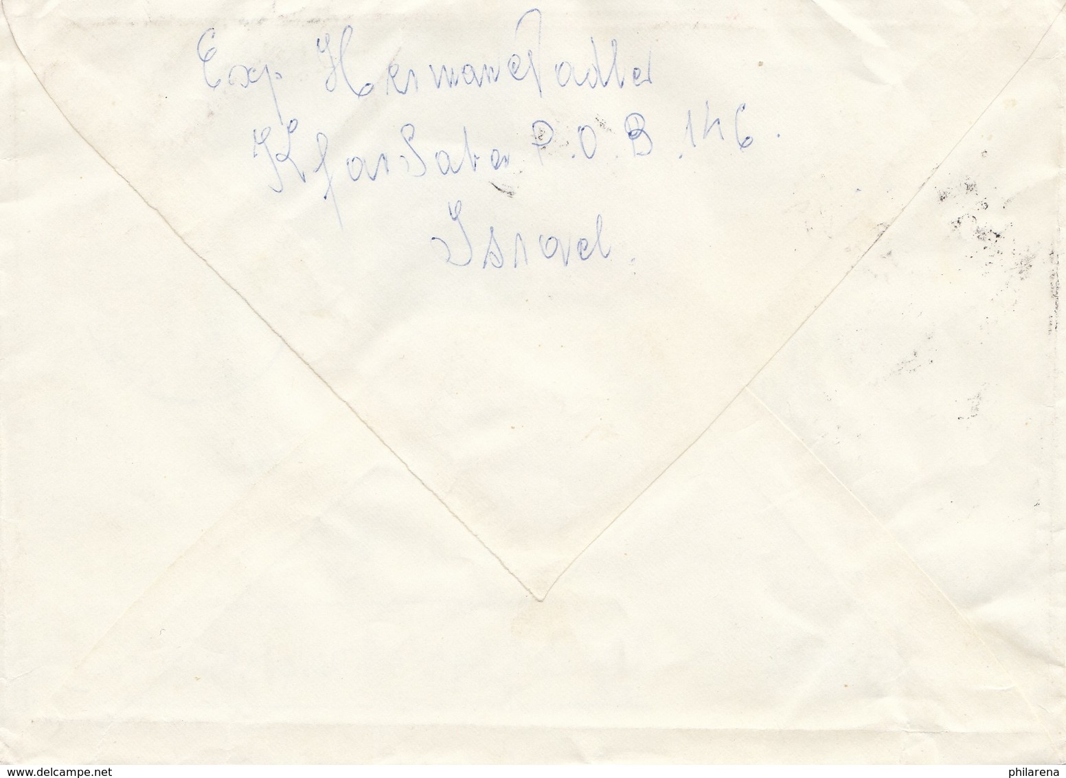 Israel 1957: Air Mail Letter To München - Sonstige & Ohne Zuordnung