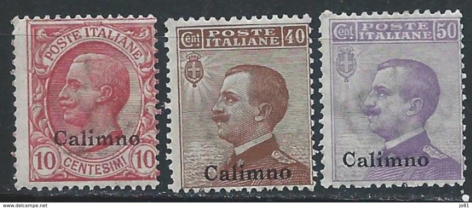 Egée- Calino YT 3+7-8 XX / MNH - Aegean (Calino)