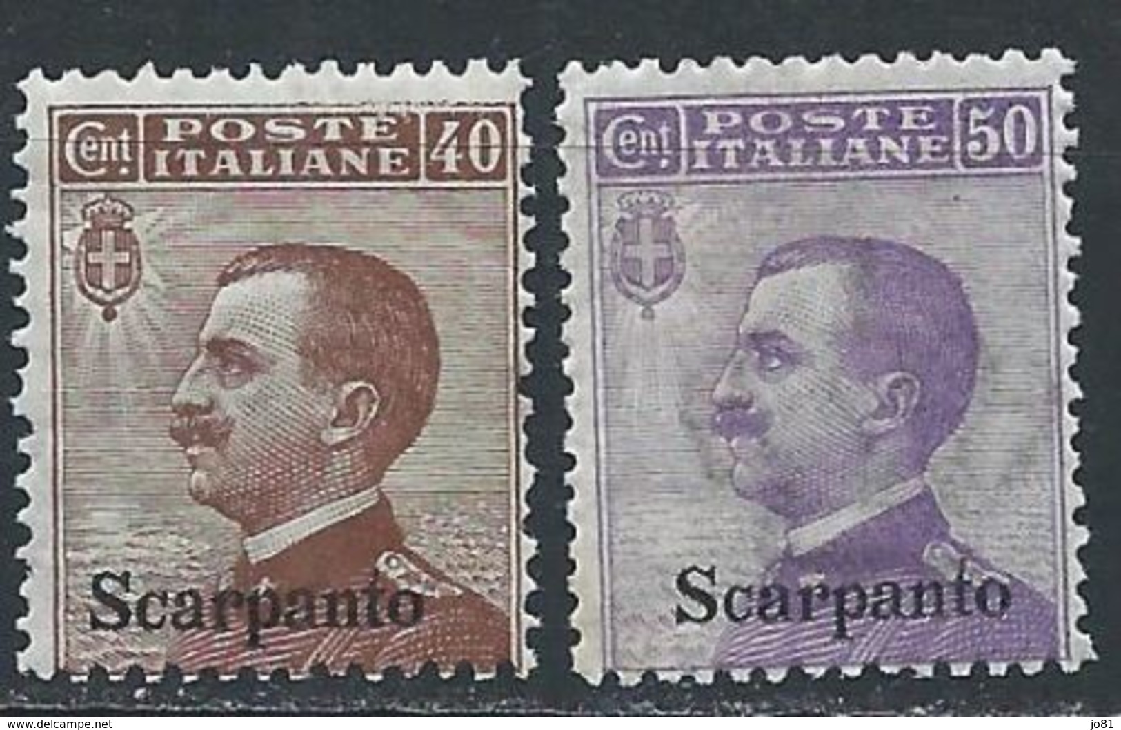 Egée- Scarpanto YT 7-8 XX / MNH - Aegean (Scarpanto)