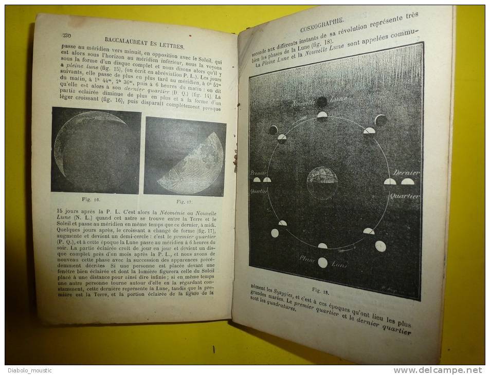 Année 1896  MEMENTO Du BACCALAUREAT  Partie Scientifique - 18 Ans Et Plus