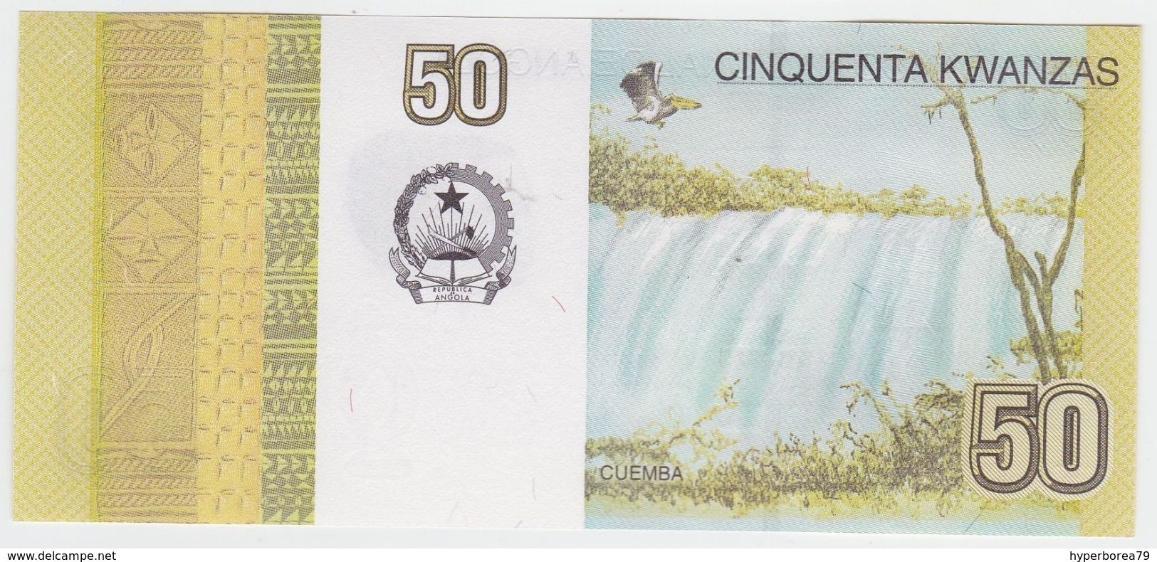 Angola NEW - 50 Kwanzas Oct 2012 ( 2017 ) - UNC - Angola