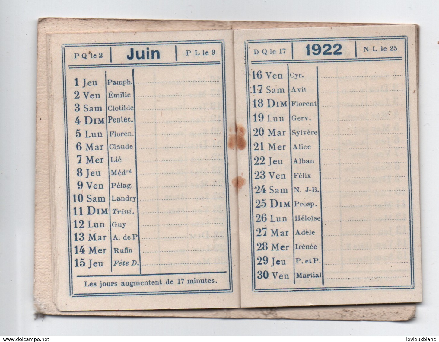 Petit Calendrier Mémento  De Poche/Couple De Jeunes élégantes/Bouchet Graveur Imprimeur Rue Béranger Paris/1922   CAL438 - Other & Unclassified